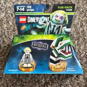 Lego Dimensions Beetlejuice Fun Pack - Green, Black, White BNIB